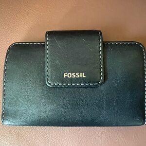Black small Fossil wallet